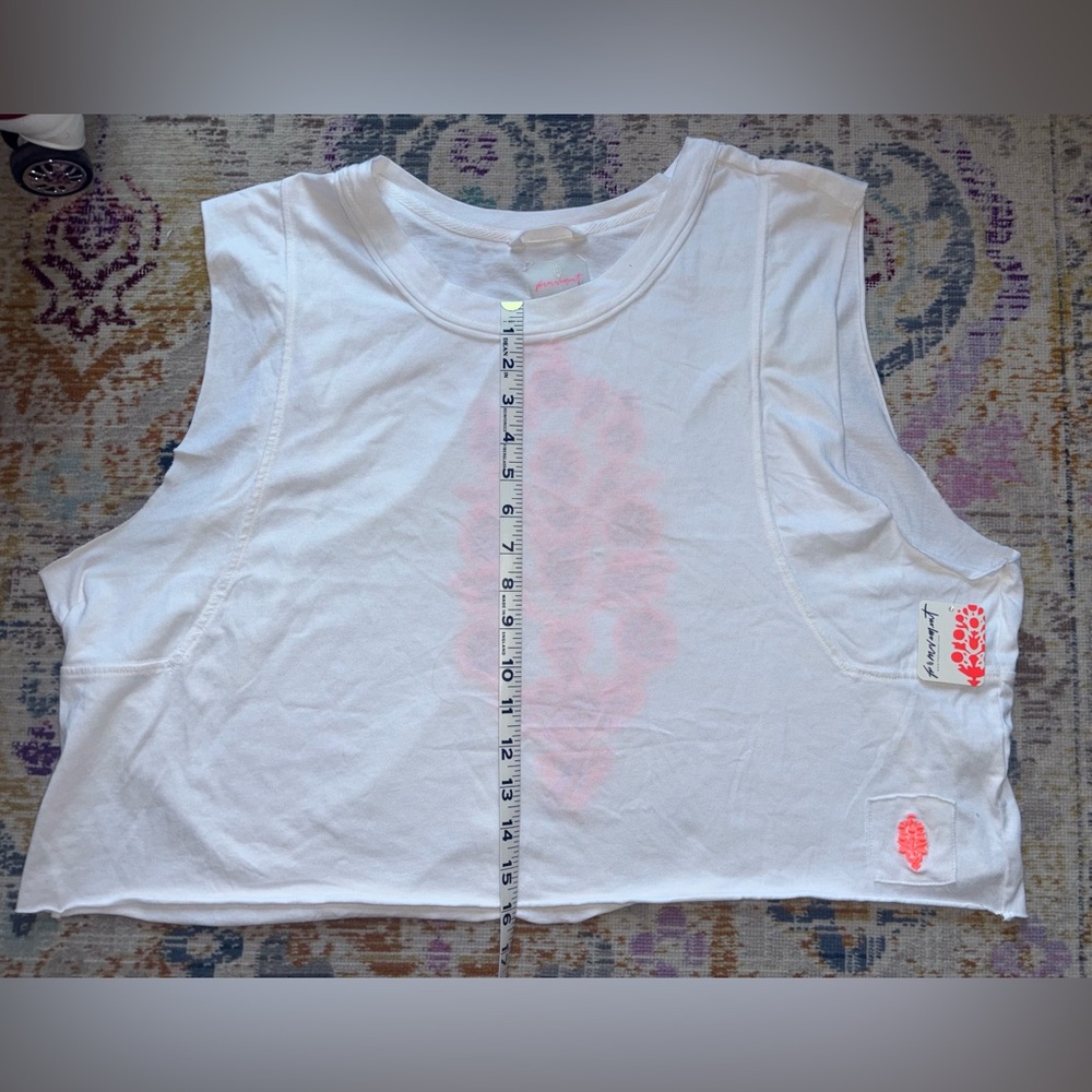 Free People Movement white tank - Picture 8 of 10